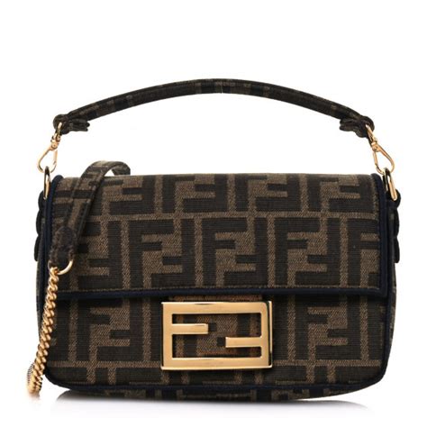 fendi jacquard mini bag